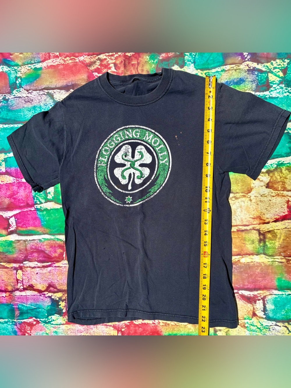 Flogging Molly, Punk, Irish vintage retro skater rockabilly 90s style T-shirt